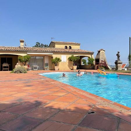 Villa Lazuel, Piscine Privative Chauffee, Vue Panoramique Et Jardin Clos Aubenas Exterior foto